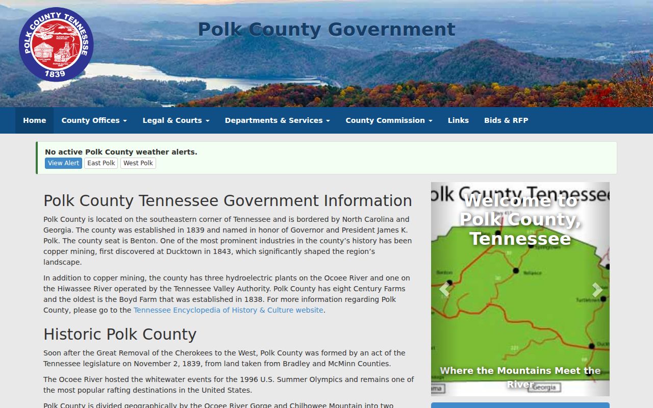 Polk County criminal records government directory
