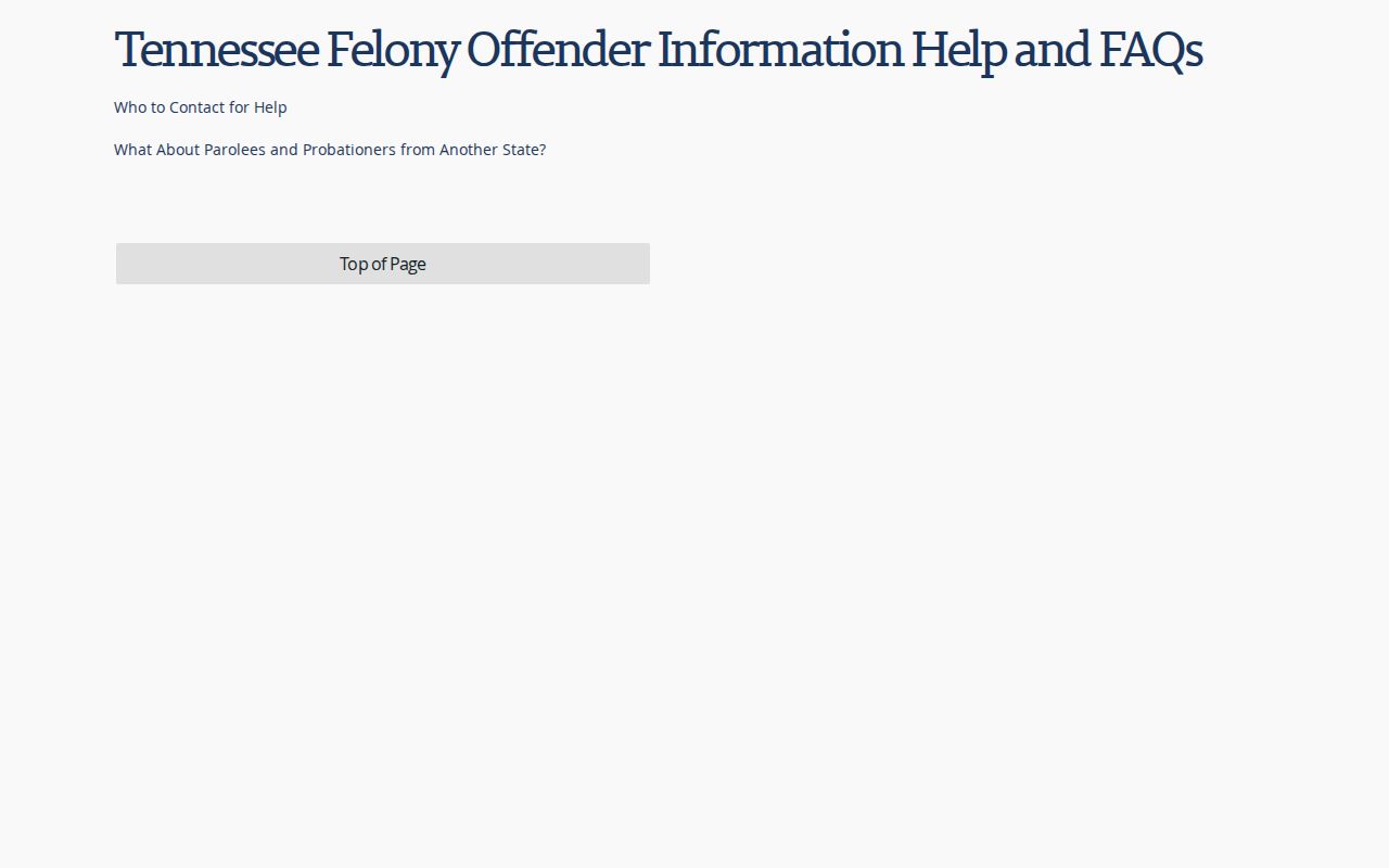 Polk County criminal records FOIL help and parole contacts